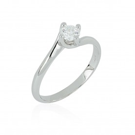 Bague solitaire Artlinea en...